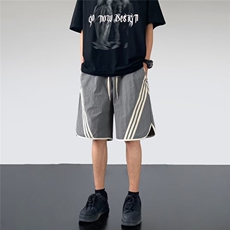 男新款青少年时尚休闲织带短裤MDK08P30，男装休闲裤，星座1116-2