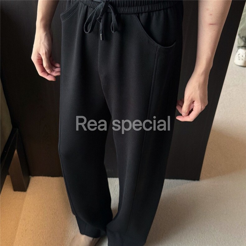 网图l【老妹儿】高腰圆弧弯刀休闲卫裤男特P45,男装休闲裤,电商D205