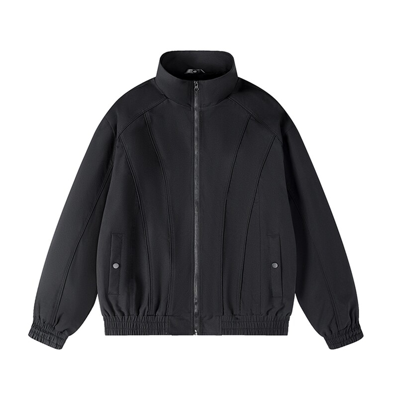 新款硬汉风户外夹克男立领纯色上衣冲锋衣外套DSA157B-JK7866-P55,男装夹克,电商A157B