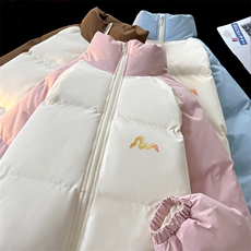 现货抖音得物可供视频三防加厚羽绒拼接棉衣外套面包棉服86670，男装棉衣，电商A486
