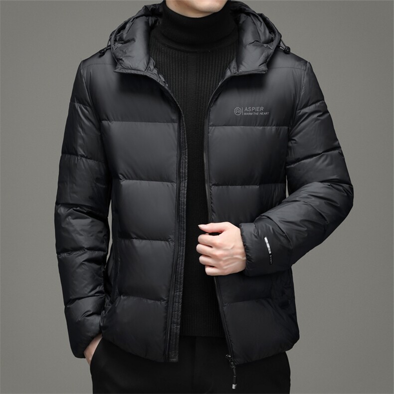 连帽常规款2023新款羽绒服男士潮流时尚冬季保暖外套DD21713-P285,男装羽绒服,电商B212（原钱塘6029）