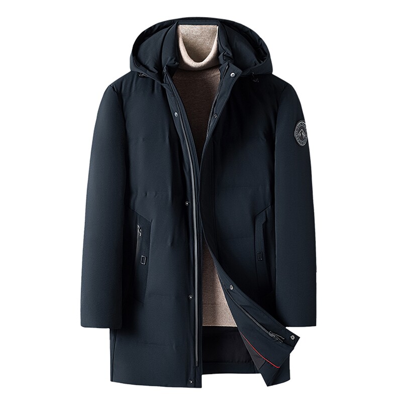白鸭绒羽绒服男新款21冬装连帽羽绒服休闲外套上衣男DD21718-P380,男装羽绒服,电商B212（原钱塘6029）