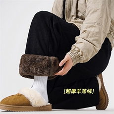 主推差价大~D2282-TP4068灯芯绒加绒卫裤男基础加厚保暖长裤，男装休闲裤，电商A102