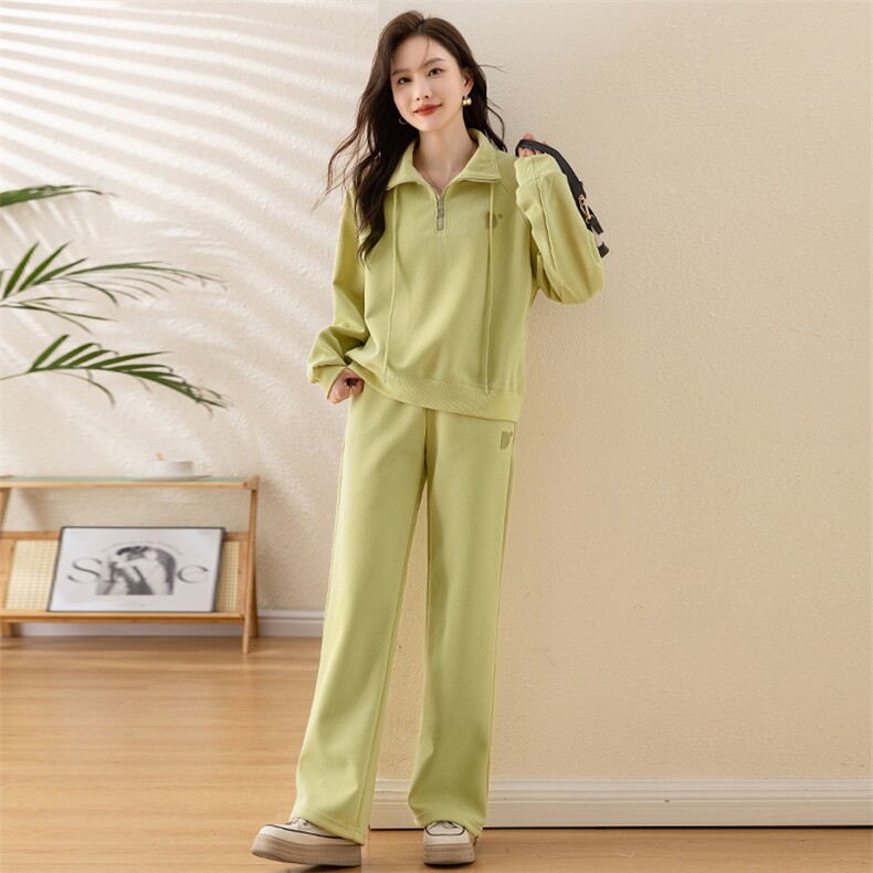 2026春季商场精品时尚运动公主袖减龄上衣+休闲裤套装，女装套装/套裙，凯瑟曼