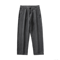 简约牛仔裤新款情侣百搭休闲裤纯色水洗牛仔裤K91P45控58，男装牛仔裤，电商A102B