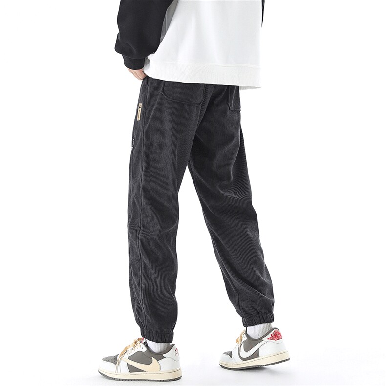 秋冬加绒加厚休闲裤男时尚百搭潮流长裤K0554-P40,男装休闲裤,星座308B-2