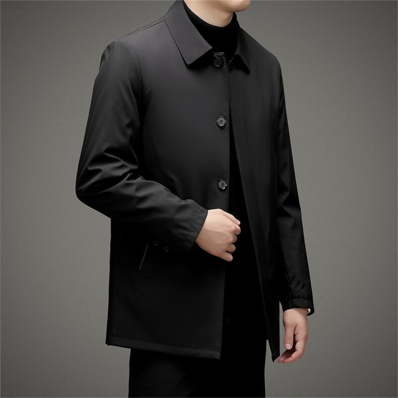 BAMJ-8989钱塘2020-2中年男士冬季厚款商务休闲简约羽绒服P225,男装羽绒服,钱塘207-2
