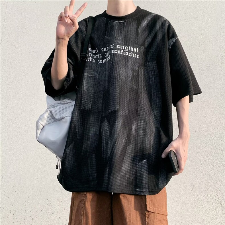 2024春夏季新款男休闲圆领短袖T恤T5569P30,男装T恤,星座1116-2
