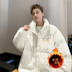 抖音供应仓库现货三防冬季加绒加厚棉衣外套潮牌棉服BM1128特P85，男装棉衣，电商A486