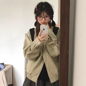 现货DJK9229-批78抖音质量美式复古底特律工装夹克男女图片