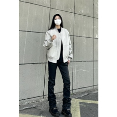 短款加厚夹棉夹克潮棒球服外套DY195-P80加厚DY195JR-P90，男装夹克，星座1213