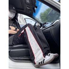美式高街hiphop速干拼接运动微喇休闲裤货号K2315P45，男装休闲裤，电商A063