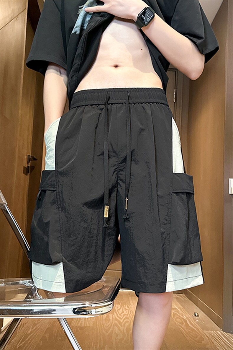 2024夏季新款内景大码美式速干工装短裤M-5XHK24231-P40,男装牛仔裤,电商A022