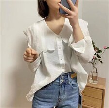 现货春款小衫刺绣工艺，其它，莫衣卡