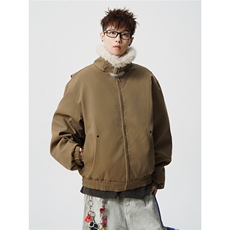 CLEANFIT座山雕棉服美式高街设计感重磅翻领外套A170-M902-TP108，男装棉衣，电商A170