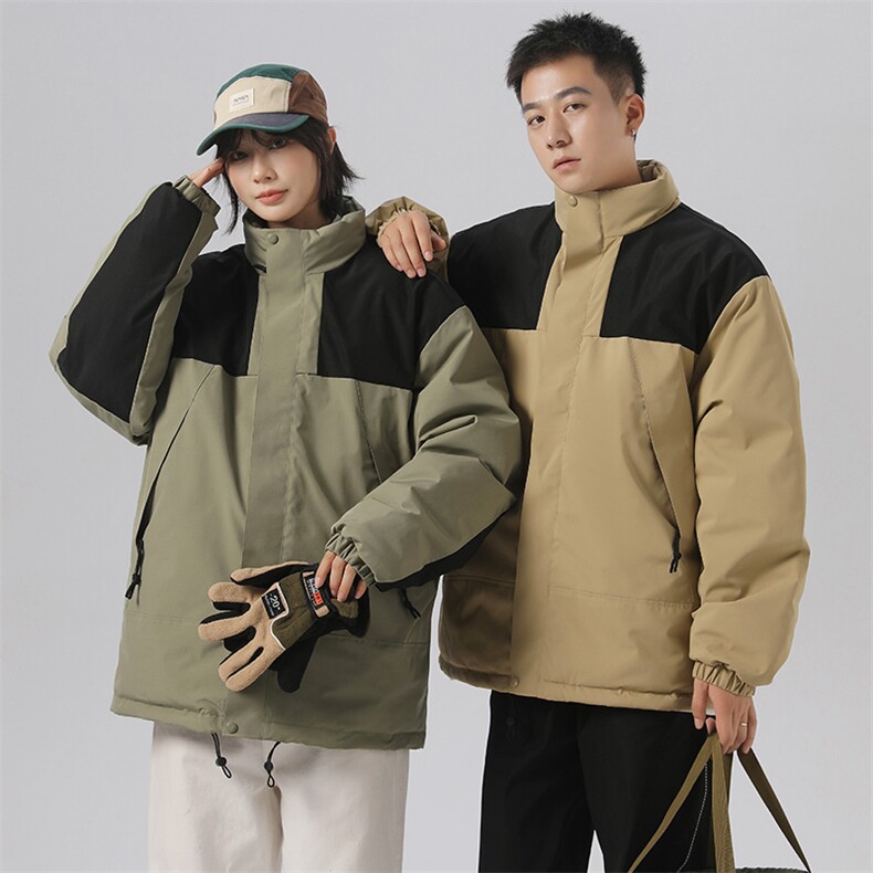无影墙2026新品冬季宽松情侣装棉衣棉服冬装加厚外套M8586-P90图片
