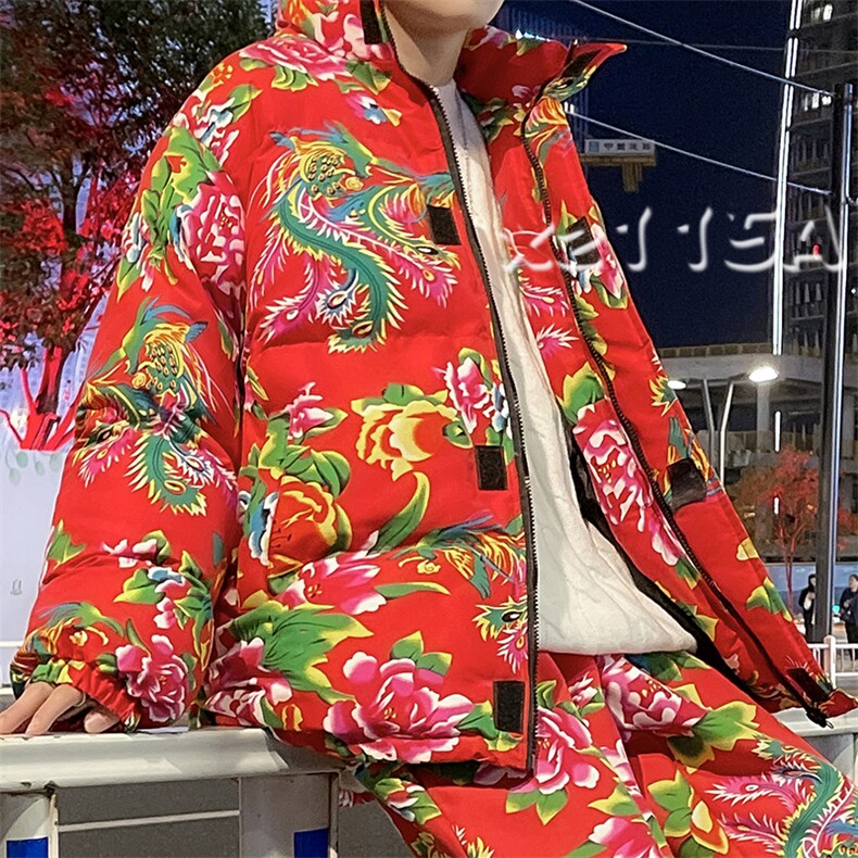 Y99男女面包衣服风东北大花抖音品质,女包手腕包,星座115A(原星座507）