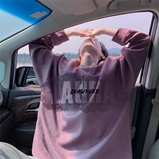 2025秋季男潮流休闲wyjp-4378卫衣圆领麂皮绒特p35控69，男装卫衣，星座605(原A050)