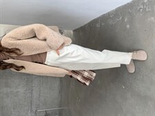 现货冬季皮毛一体外套简单温柔百搭，其它，Y-AN SHANG