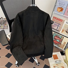 DP0765-P78立领美式复古飞行夹克外套休闲宽松百搭棒球服潮流情侣，男装夹克，电商C233
