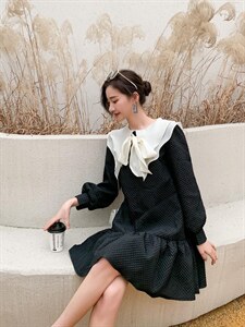 （现货）连衣裙,女装连衣裙,伊娜蕾尔