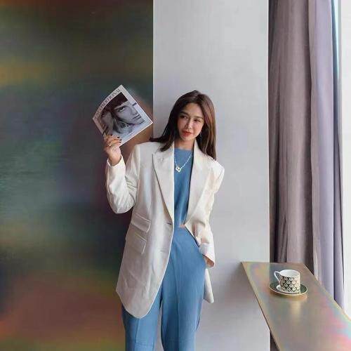 秋款西装外套三个颜色ML，女装西装，欧诗尚