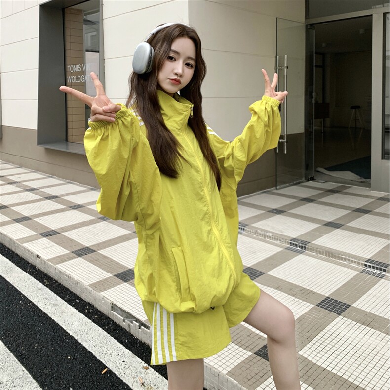 新品大货时尚防晒衣套装A2536-P145-K220,女装防晒衣,2C261