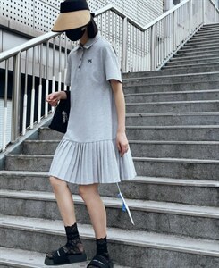 百褶女孩—BZ Polo裙图片
