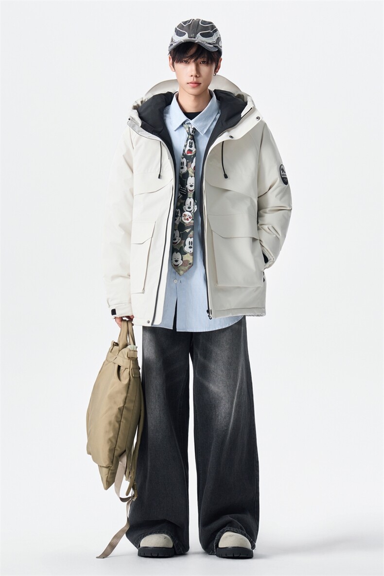 冬季羽绒服男款户外工装休闲情侣加厚保暖外套XZ309Y95707P248,男装羽绒服,星座309（原A406）