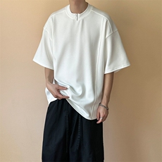 现货-主推设计感潮牌短袖T恤男个性半袖上衣A351-AT2473-P45，男装T恤，电商A351