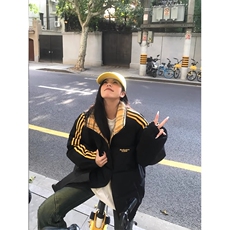 港风大码秋冬季新款男女立领加厚保暖棉服XZ213-MY5529-P98控128，男装棉衣，星座213