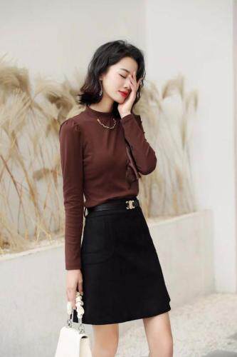 现货衬衣打底，女装，研尚