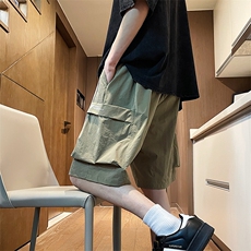A316-1-K1234P48控68新款2025夏季美式速干短裤网眼透气工装裤，男装牛仔裤，星座906（原电商a316-1）