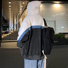 2024冬上新加绒加厚棉衣羊羔绒百搭连帽外套男女986-P110控价158，男装棉衣，电商A441-1