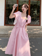 连衣裙女夏法式高级感2025年夏RF2C290-5852#-P120-K178，女装连衣裙，蝶眷