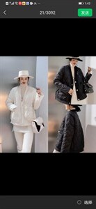 亮片羽绒服图片