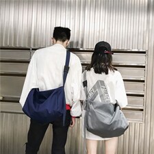 瑜伽包防水！强推！(可参与满减)新款潮简约纯色单肩斜挎旅行包大容量运动包健身包瑜伽包，鞋类箱包男包，星座510A-2