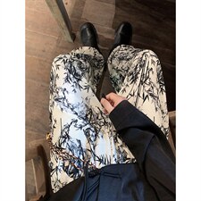 2026港风冰丝扎染抽绳大码M-5XL风休闲裤有套装88798P45，男装休闲套装，星座227-7