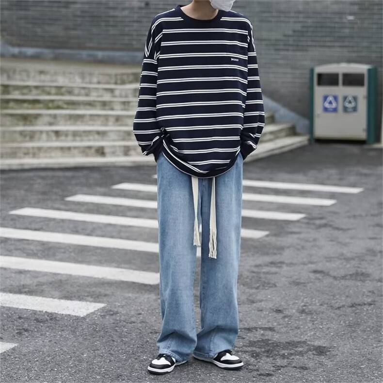 牛仔裤男夏季潮大码休闲裤子N9017P40,男装牛仔裤,星座1116-2