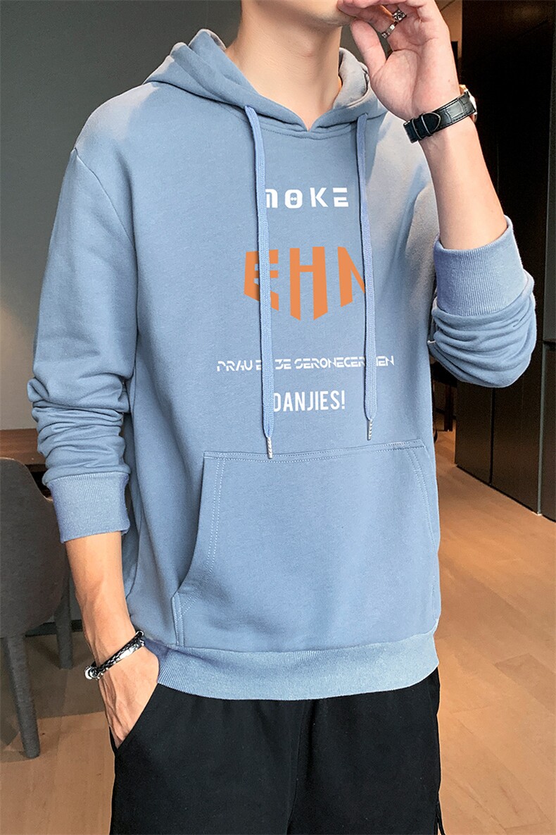 卫衣男2021春秋季韩版青少年运动休闲潮流连帽衣服DF173T,男装卫衣,电商A102