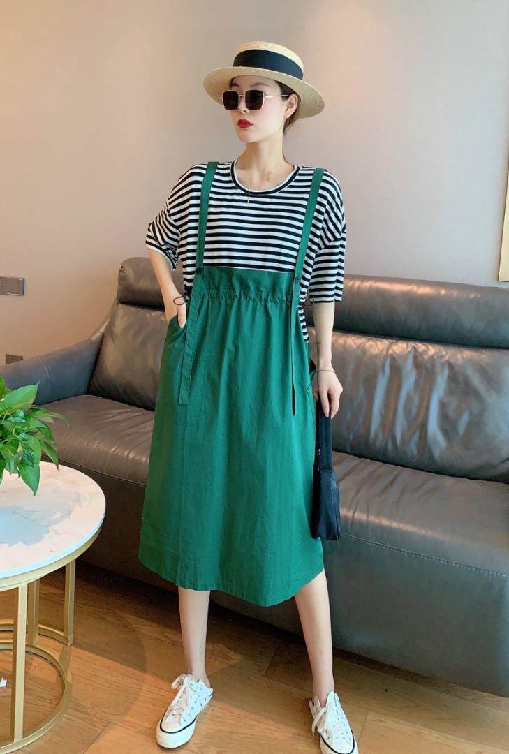 假两件撞色连衣裙，女装连衣裙，维多利亚