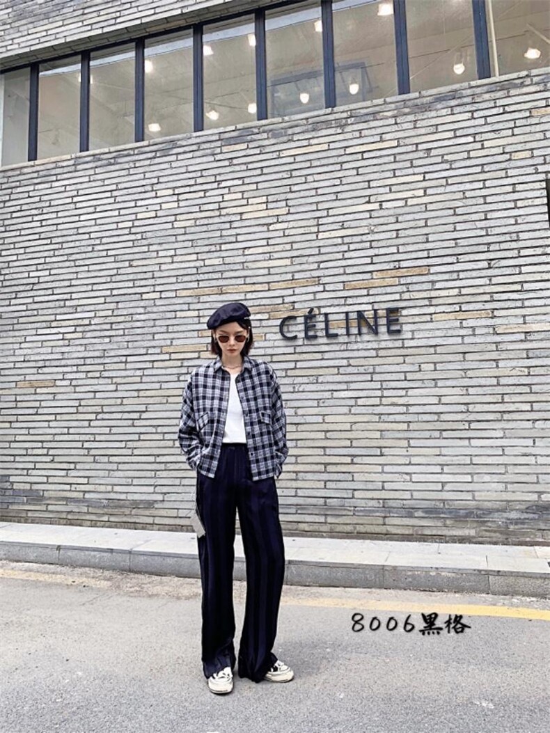 现货，格子厂家，四季都可订货，，女装，ZYDZ在依店主