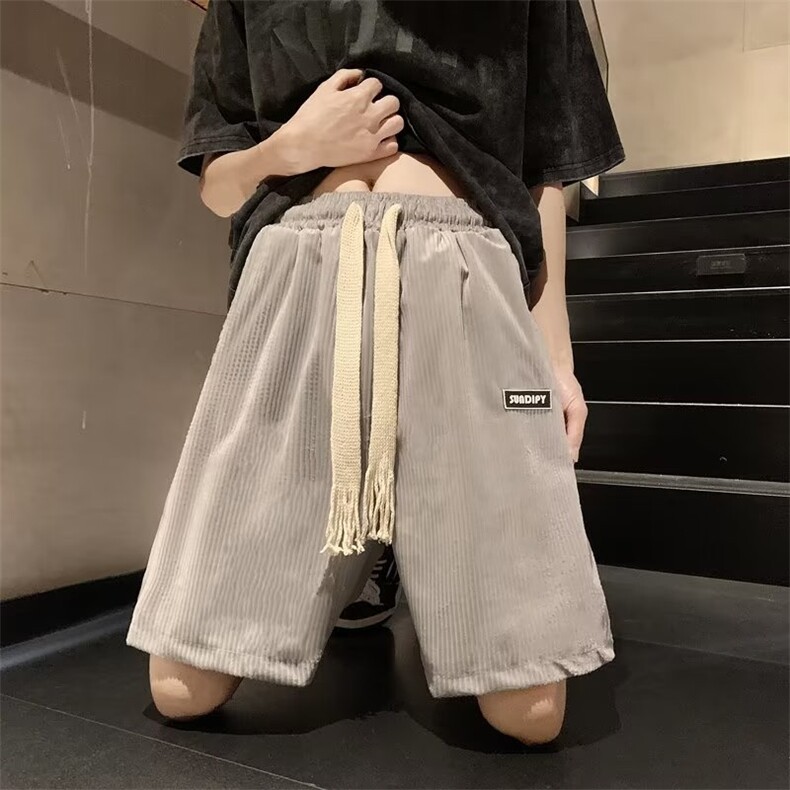男士休闲短裤夏季薄款五分裤子宽松潮牌篮球中裤K8889-P31,男装休闲裤,星座1109-3