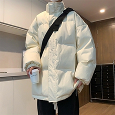 现货高品质美式高街冬季重磅三防加厚羽绒棉衣厚外套面包棉服，男装棉衣，电商A486-1