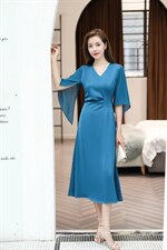 气质连衣裙，女装连衣裙，蓝芝衣秀