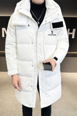 长款男冬季加厚2025新款连帽休闲外套男A313-9909-P260，女装短外套，电商A313