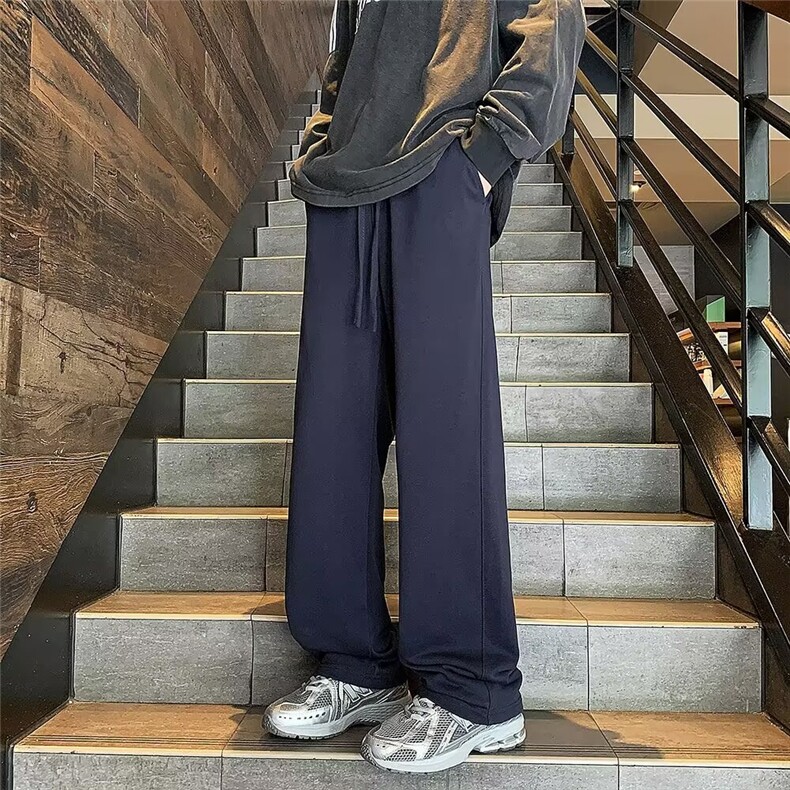 美式机能冲锋裤男款潮流秋季新款加厚裤子防水防风直筒工装裤A645图片