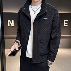 1506-1/JG551/P60痞帅高级感韩版立领休闲夹克秋装上衣，男装夹克，星座1506-1