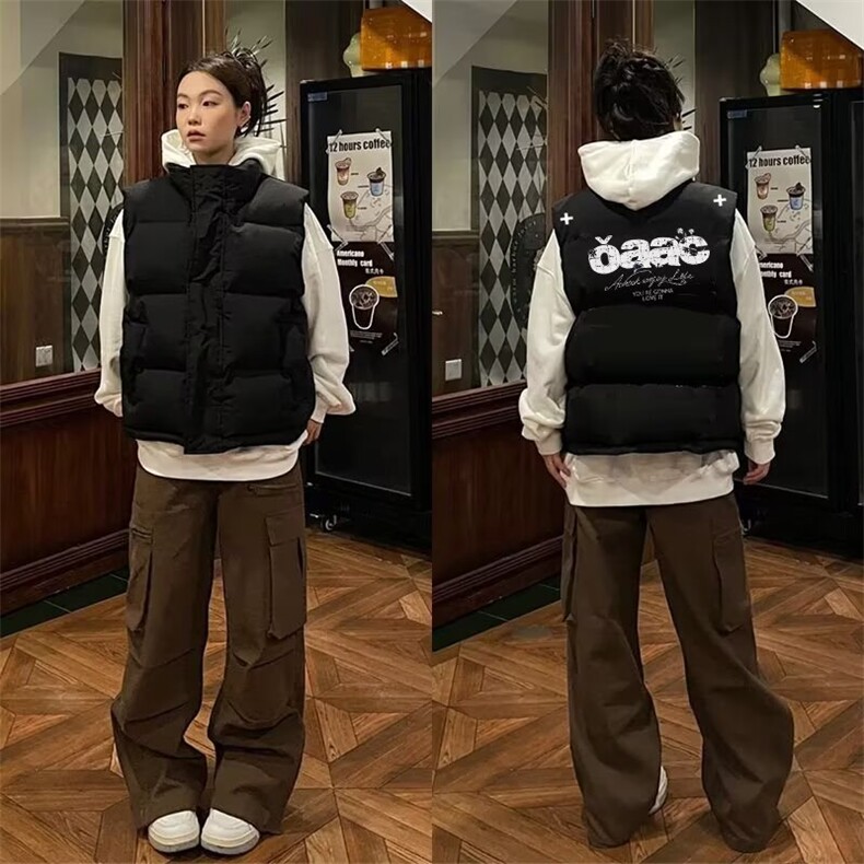 1506/QA2130/P56复古多口袋工装马甲男日系潮牌休闲坎肩背心外套，男装背心/马甲，星座1506