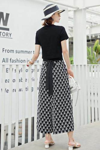 现货新款套裤阔腿开叉，女装，依美依缘